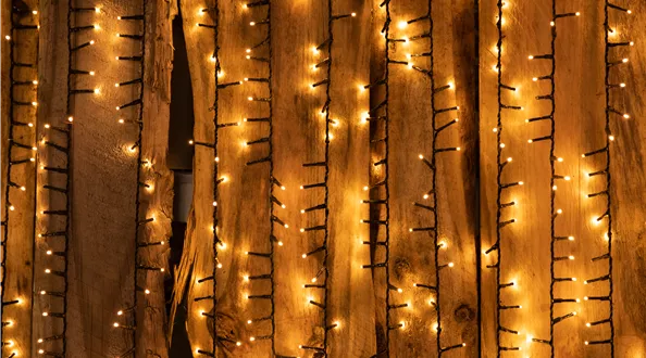 Weihnachtsdeko - Lichterketten